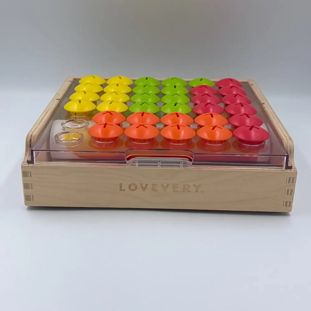 Lovevery Mosaic Button Board Montessori Companion Play Kit Home School 3 Cards